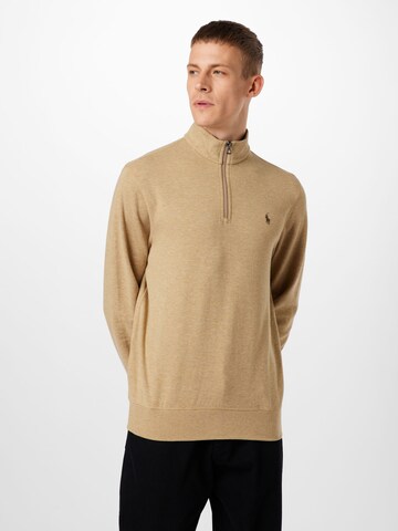 Polo Ralph Lauren Sweatshirt in Beige: predná strana