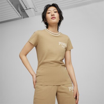 T-shirt fonctionnel 'Squard' PUMA en beige : devant