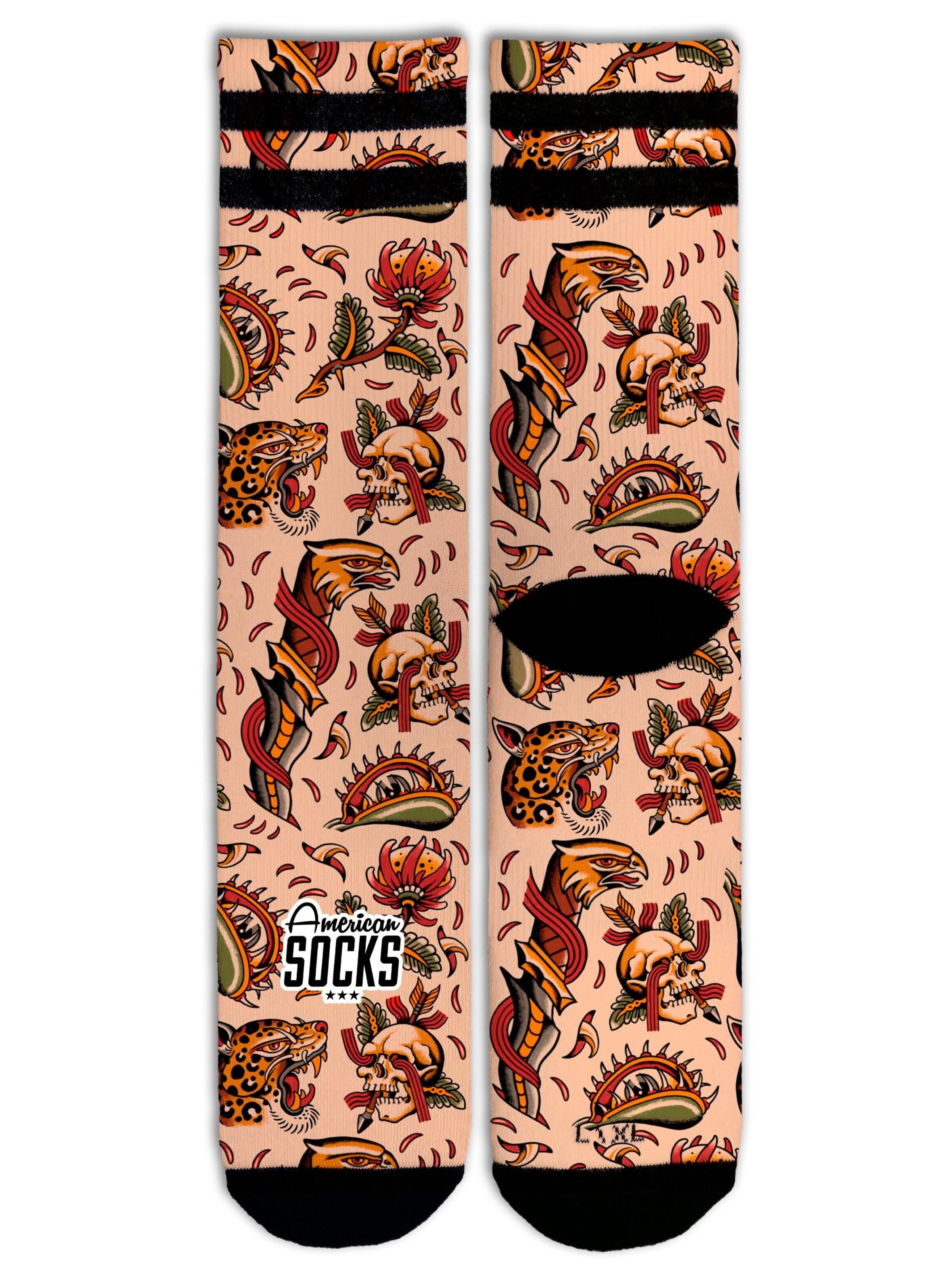 American Socks Socks 'Renegades' in Orange