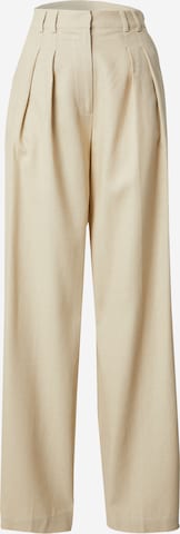 LeGer by Lena Gercke Loosefit Laskoshousut 'Nadia' värissä beige: etupuoli