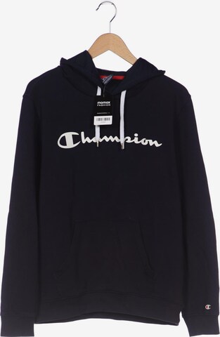 Champion Sweatshirt & Zip-Up Hoodie in M in Blue: front
