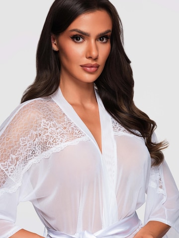 Ombre - Bata para casa en blanco