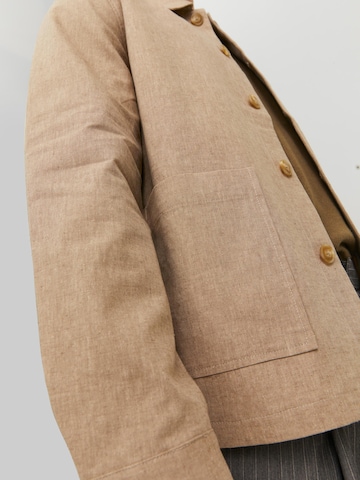 JACK & JONES Slim fit Between-Season Jacket 'Riviera' in Beige