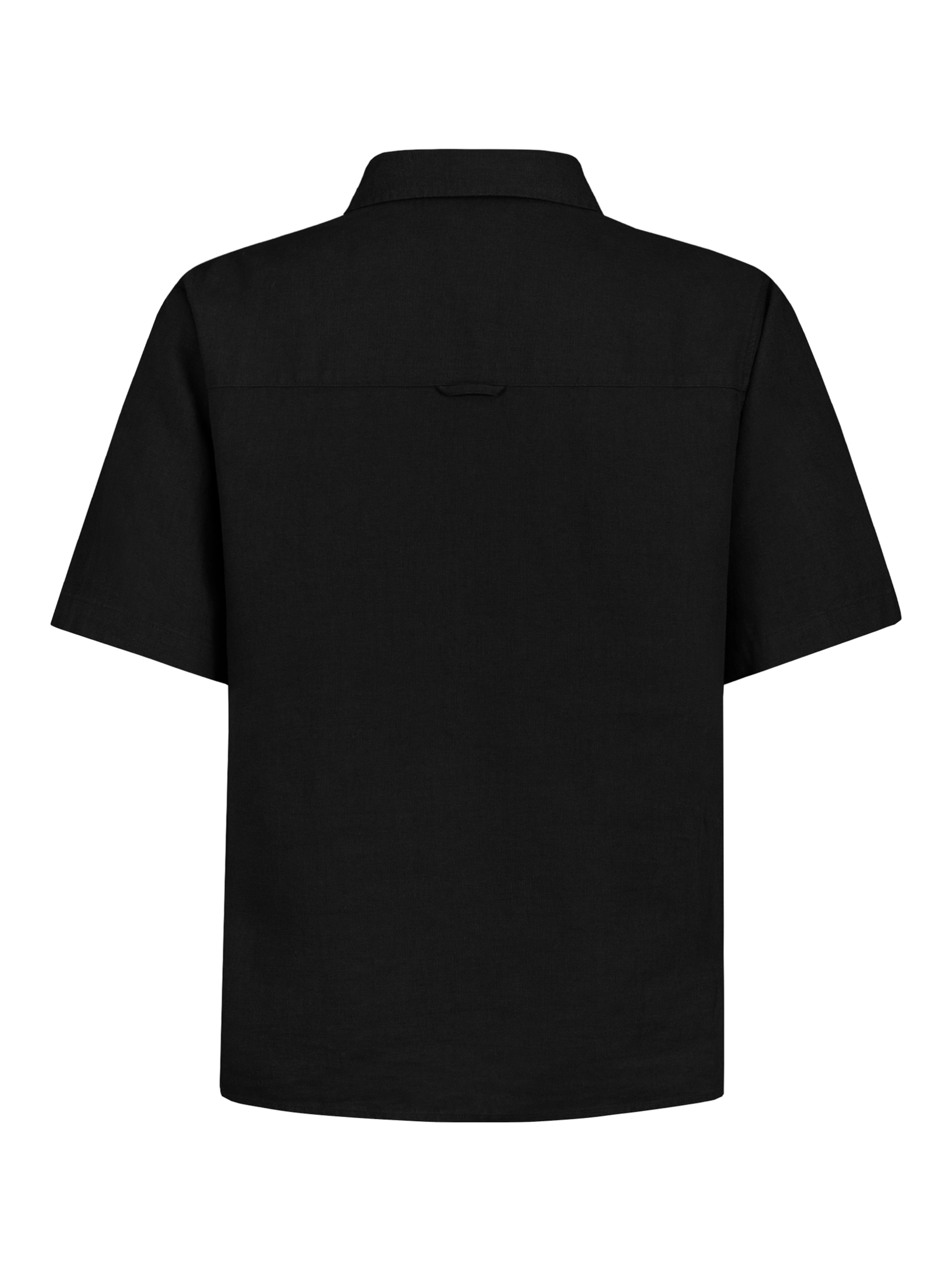 Eight2Nine Regular fit Button Up Shirt in Black