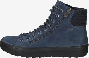 Legero Lace-Up Ankle Boots 'Mira' in Blue