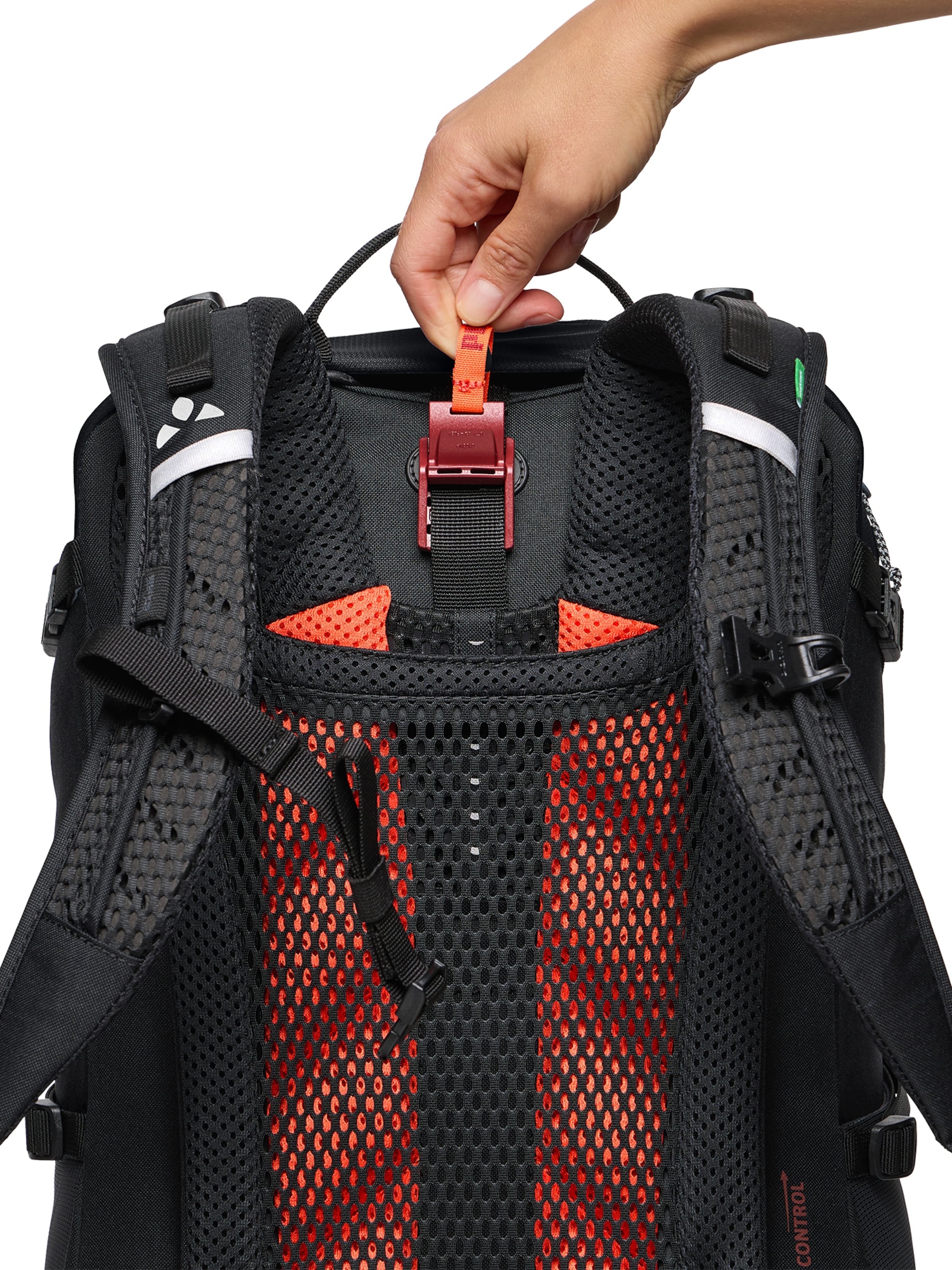 VAUDE Sports backpack 'TrailControl 20+' in Black