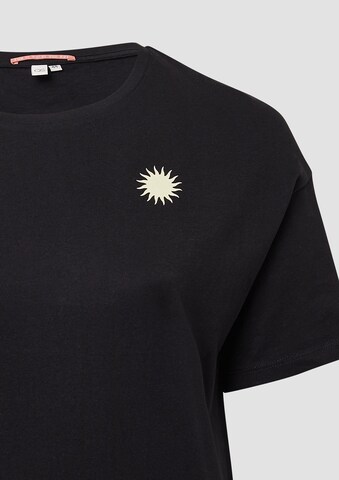 QS Shirt in Zwart