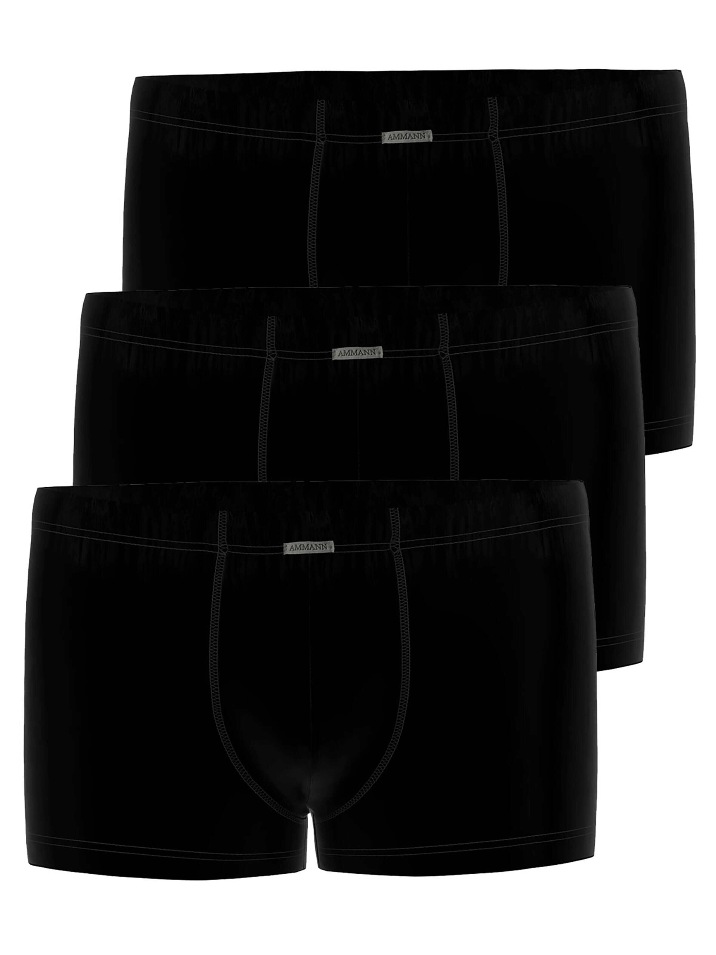 Ammann Boxershorts 'Close to you'‌‌‌ in Schwarz: Vorderseite