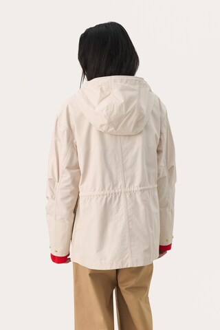 Part Two Overgangsparka 'Nellike' i beige