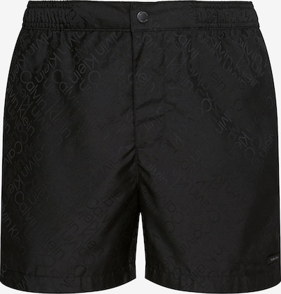 Calvin Klein Swimwear Shorts de bain en noir, Vue avec produit