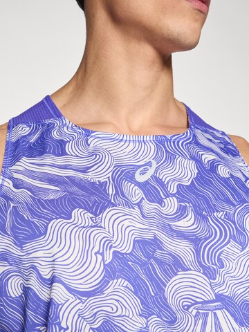 ASICS Toiminnallinen paita 'FUJITRAIL SINGLET' värissä sininen