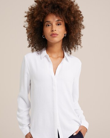 WE Fashion Bluse in Weiß