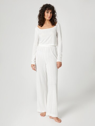 florence by mills exclusive for ABOUT YOU Pajama 'Suki' in White