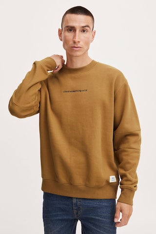 !Solid Sweater 'Darton' in Brown: front