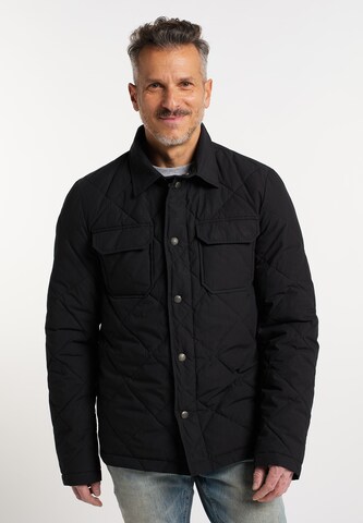 DreiMaster Vintage Between-Season Jacket in Black: front