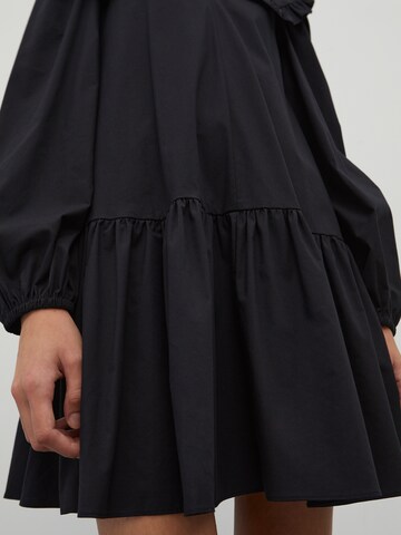 EDITED Shirt Dress 'Katarina' in Black