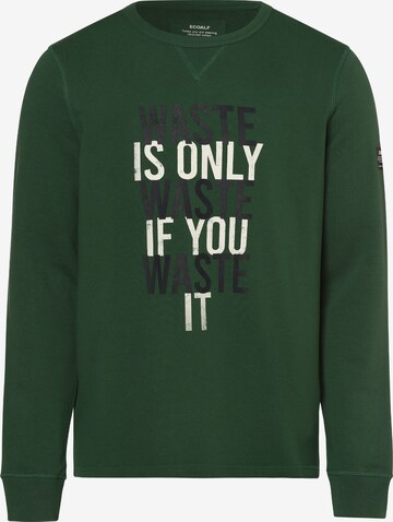 ECOALF Sweatshirt 'Westialf' in Green: front
