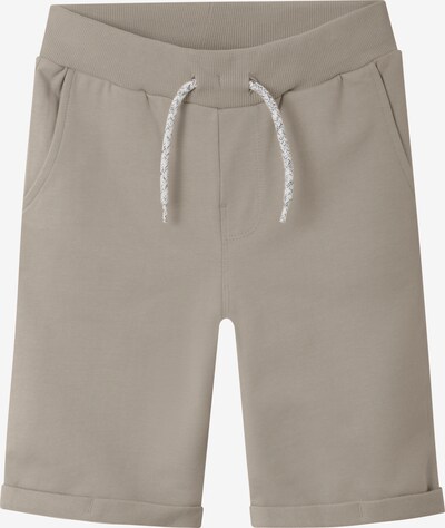 Pantaloni 'VERMO' NAME IT di colore talpa / bianco, Visualizzazione prodotti