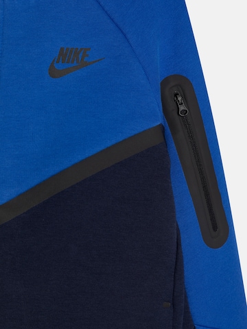 Giacca di felpa 'TCH FLC' di Nike Sportswear in blu