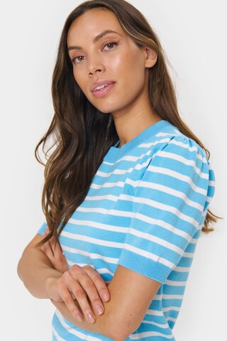 SAINT TROPEZ Pullover in Blau