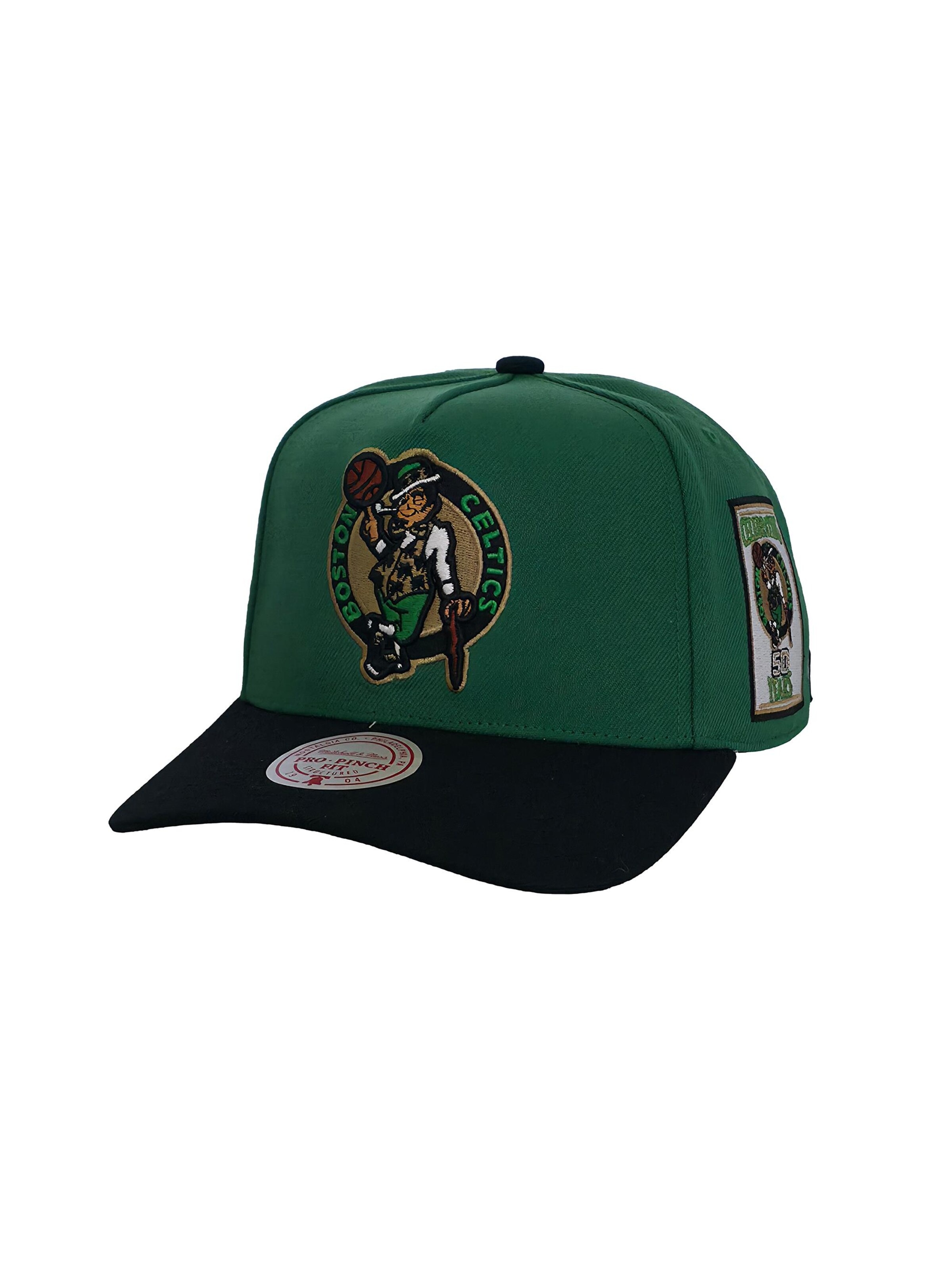 Mitchell & Ness Cap 'Boston Celtics In The City Pro' in Green: front