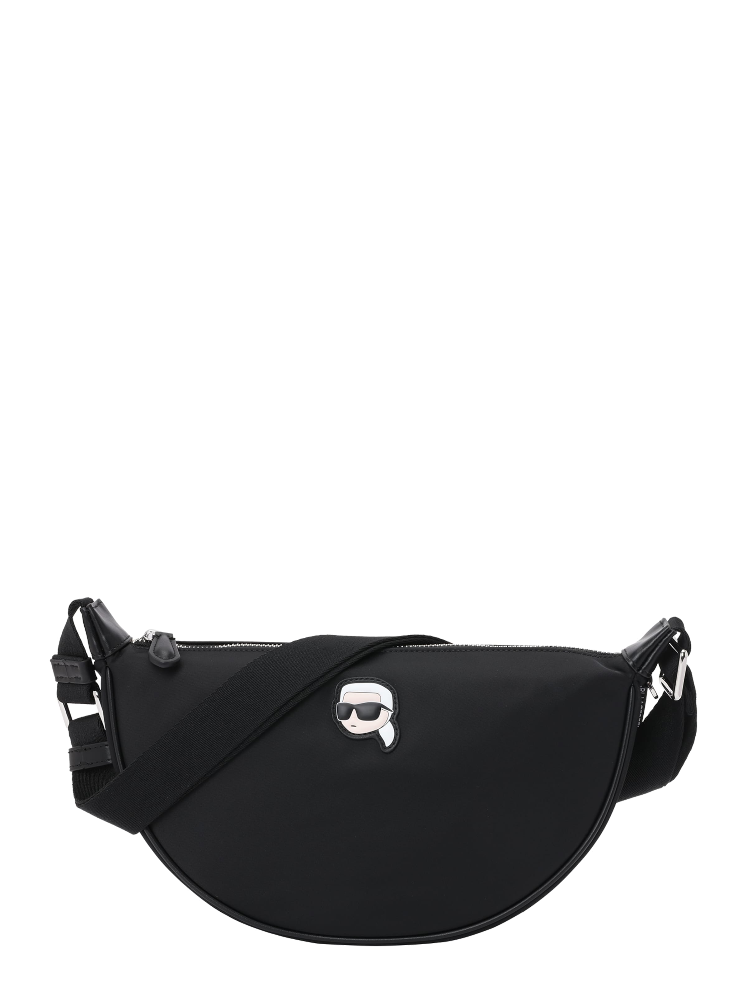 Karl Lagerfeld Torba na ramię w kolorze czarny