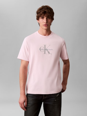 Calvin Klein Jeans Tričko 'Hero' – pink: přední strana