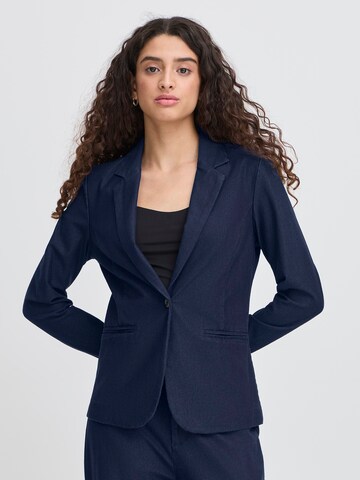 Blazer 'IHKATE' ICHI en bleu : devant