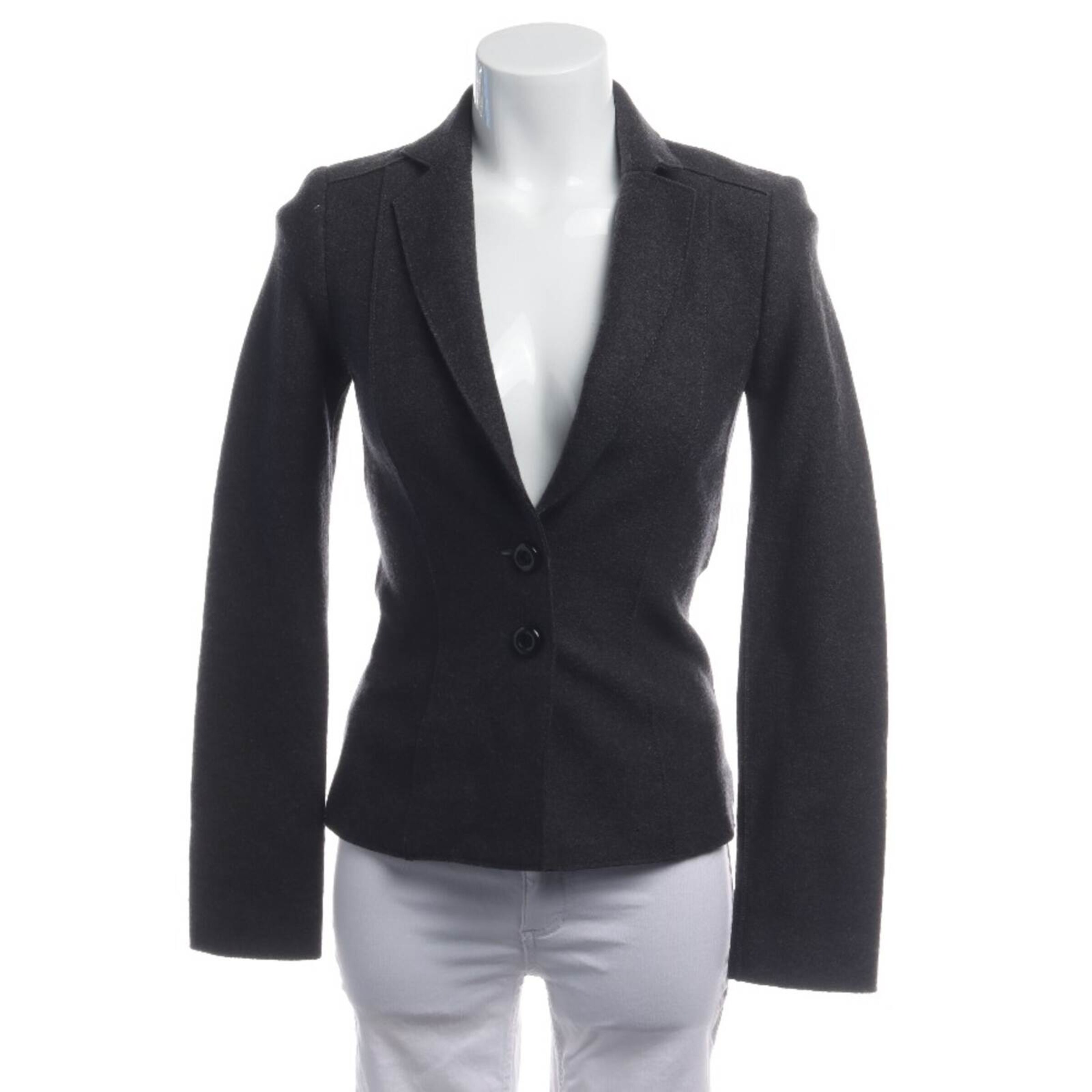 Marc Cain Blazer XS in Grau: Vorderseite