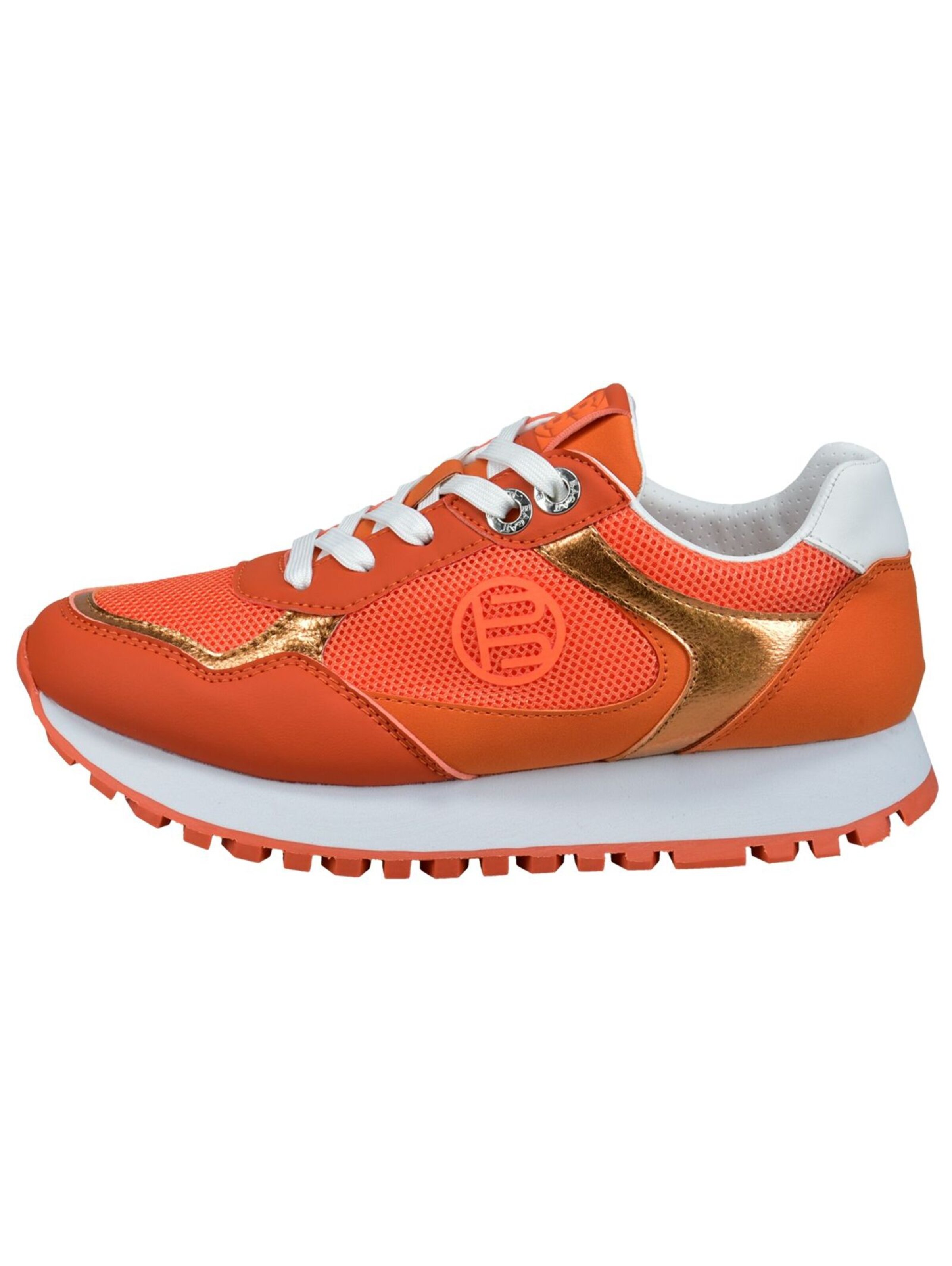 TT. BAGATT Platform trainers 'Siena A6L16' in Orange