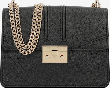 Seidenfelt Manufaktur Crossbody bag 'Roros' in Black: front