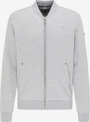 DreiMaster Vintage Sweatjacke in Grey: front