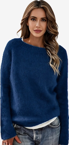 KoJooin Sweter 'Fair Isle' w kolorze niebieski: przód