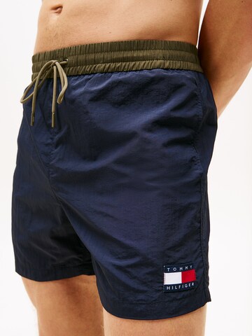 Tommy Hilfiger Underwear Plavecké šortky 'Heritage' - Modrá