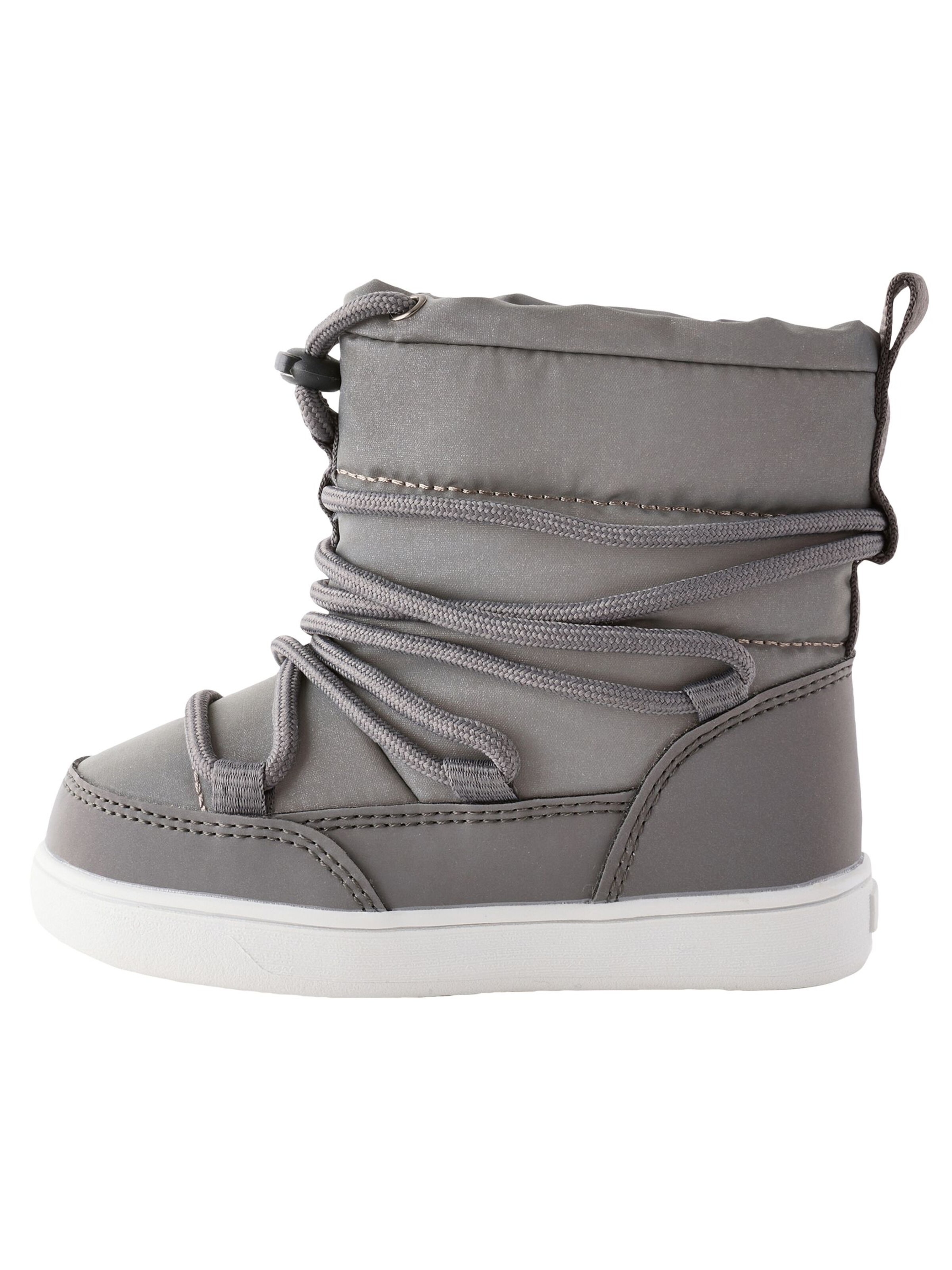 Next Snow boots in Grey: front