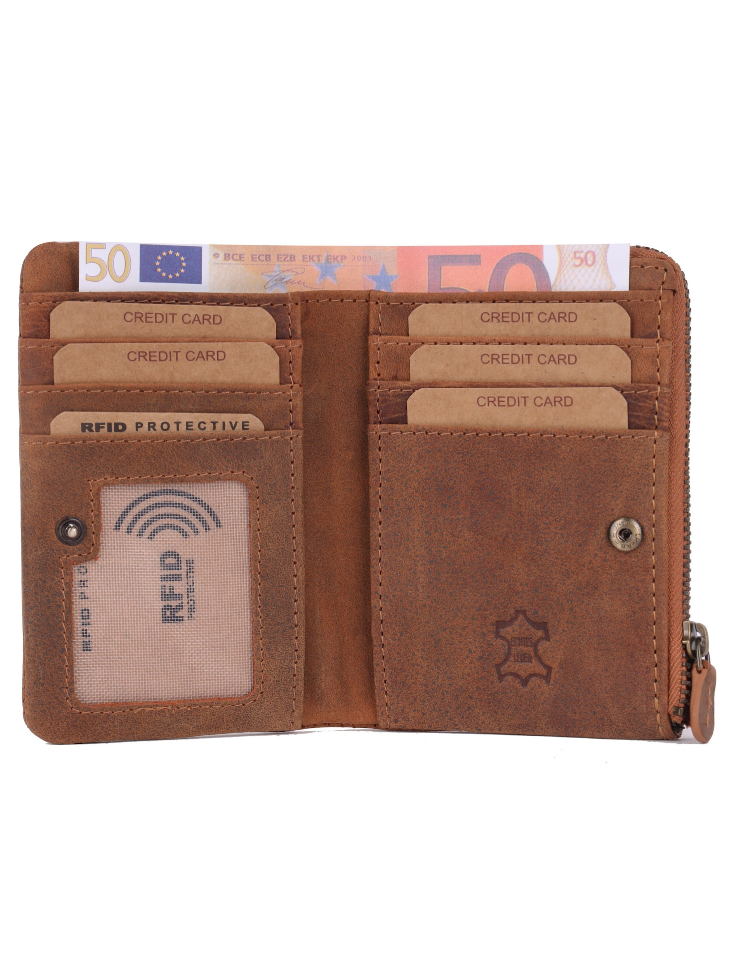 Benthill Wallet in Brown