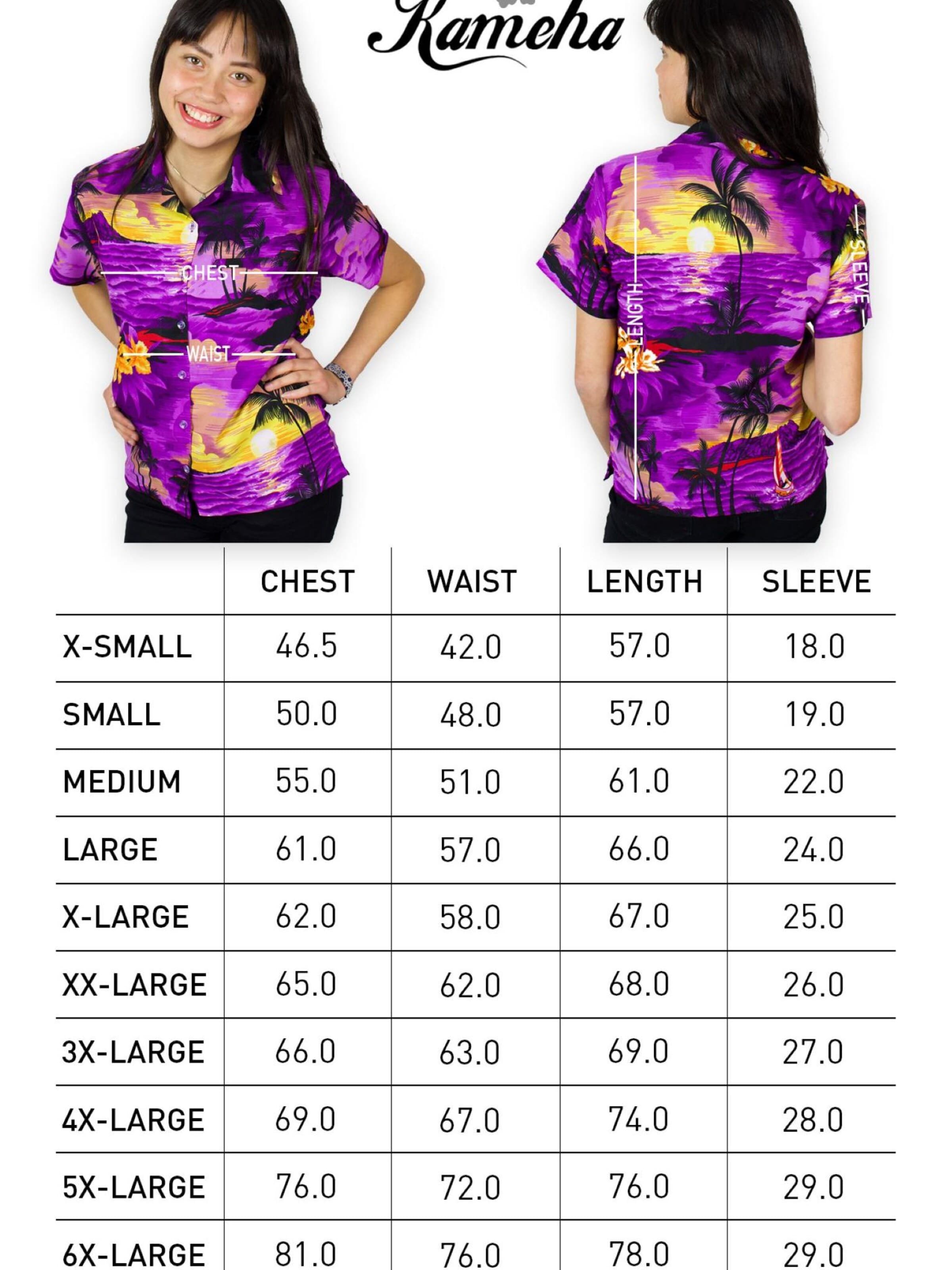 King Kameha Bluse 'Surf'‌‌‌‌‌‌‌‌‌ in Lila