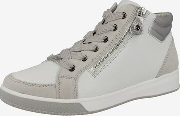 ARA High-Top Sneakers in White: front