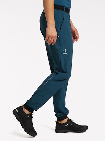 Haglöfs Slim fit Outdoor Pants in Blue