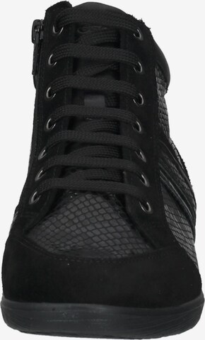 GEOX Sneakers hoog in Zwart