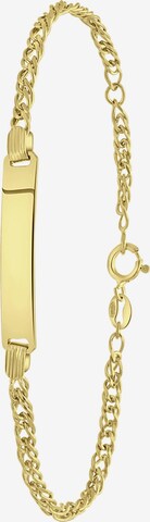 Lucardi Bracelet 'Basic' in Gold: front