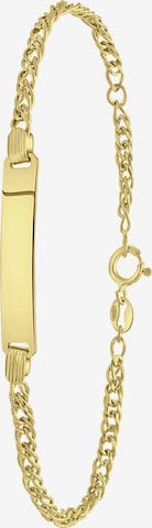 Lucardi Armband 'Basic' in Goud: voorkant