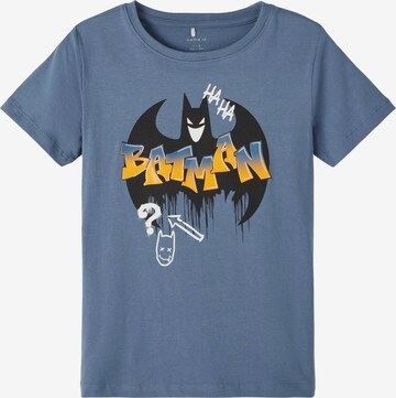 NAME IT Tričko 'Juca Batman' – modrá: přední strana