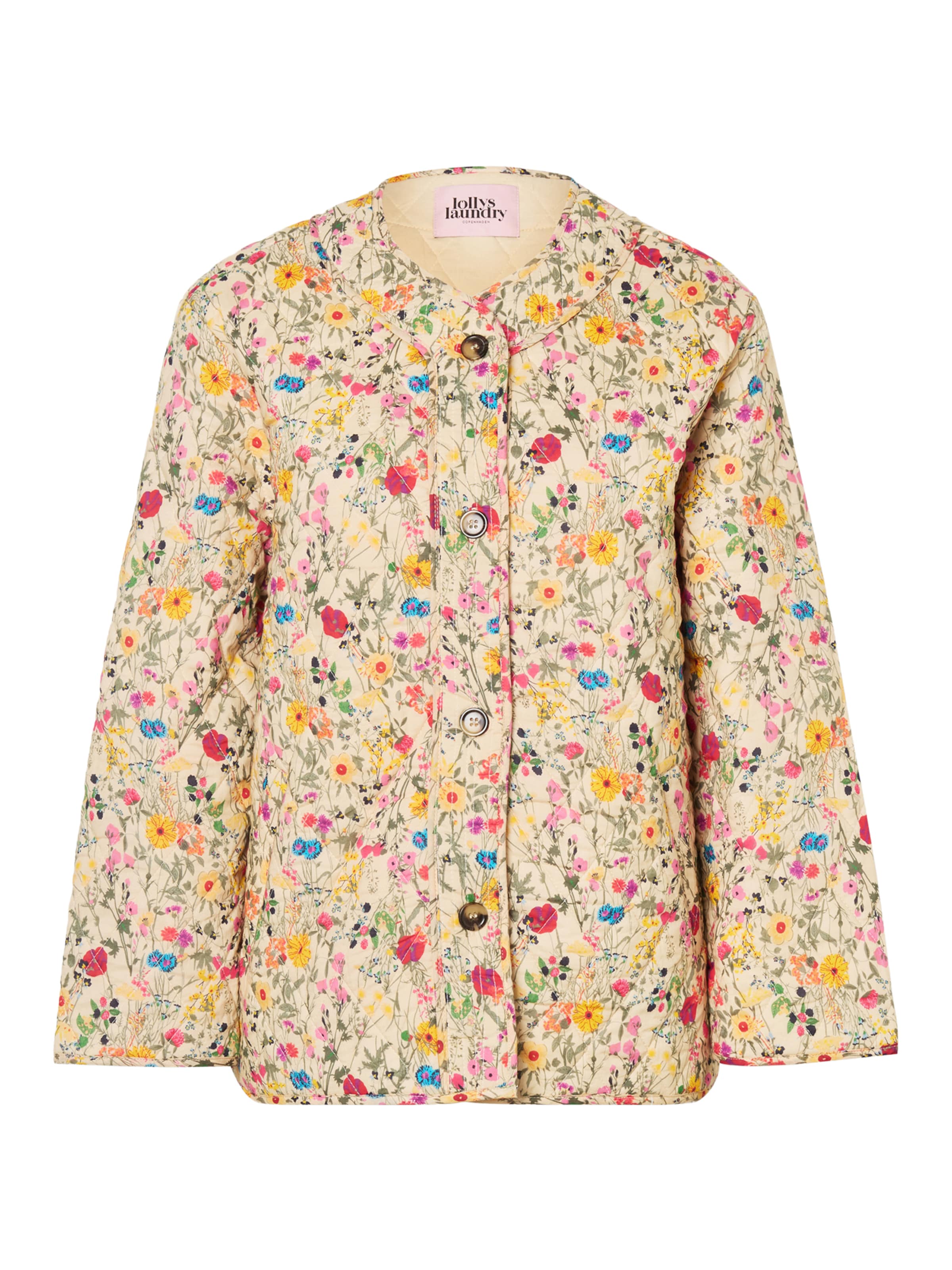Lollys Laundry Jacke in Beige: Vorderseite