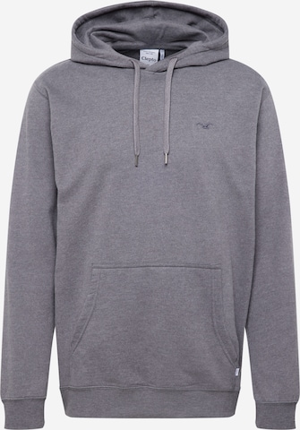 Cleptomanicx Sweatshirt 'Ligull' in Grey: front