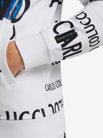 Veste de survêtement 'Conforti' Carlo Colucci en blanc