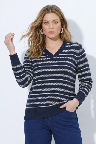Ulla Popken Pullover in Blau