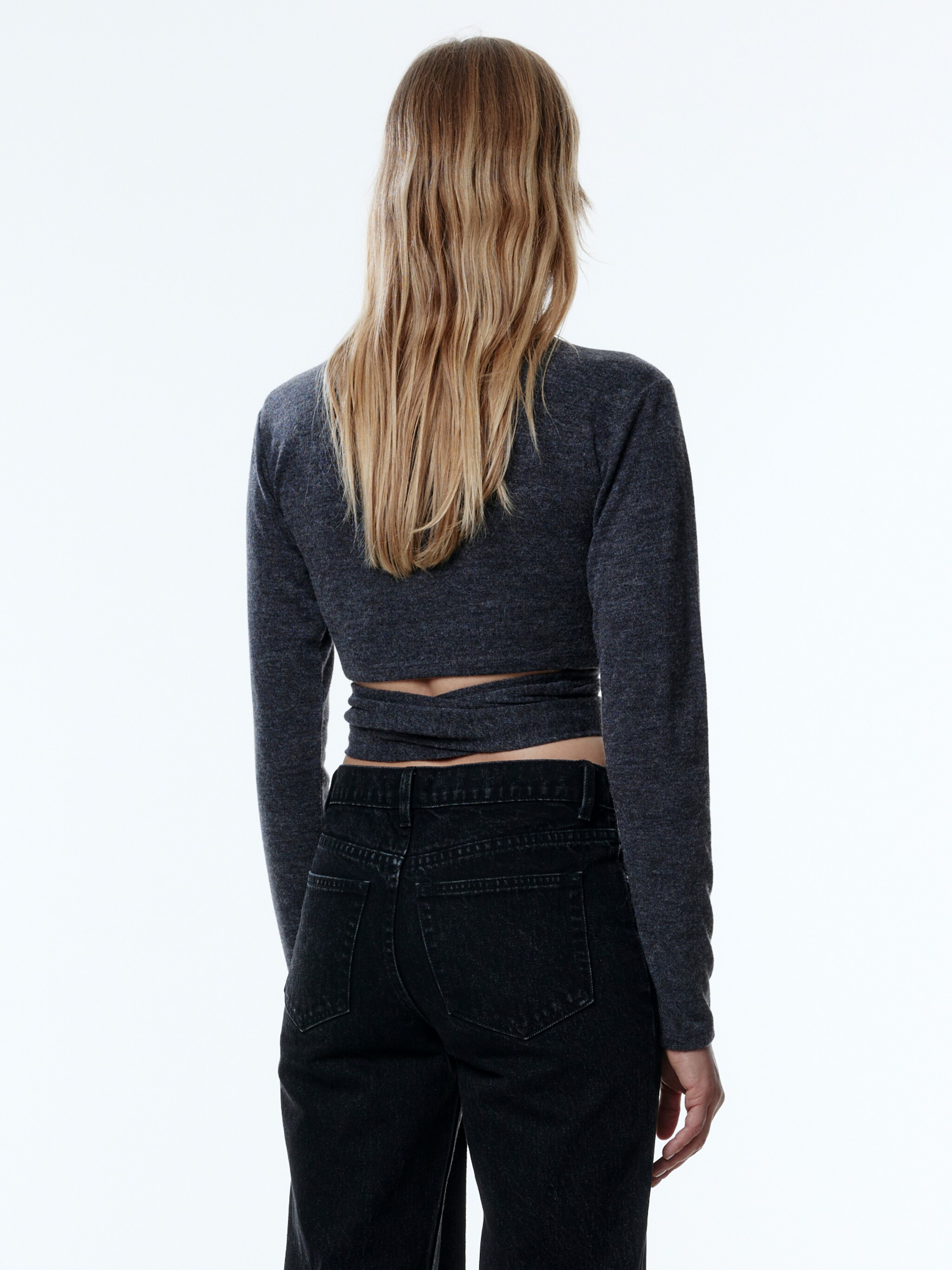 EDITED Produkte Shirt 'Xelena' dunkelgrau