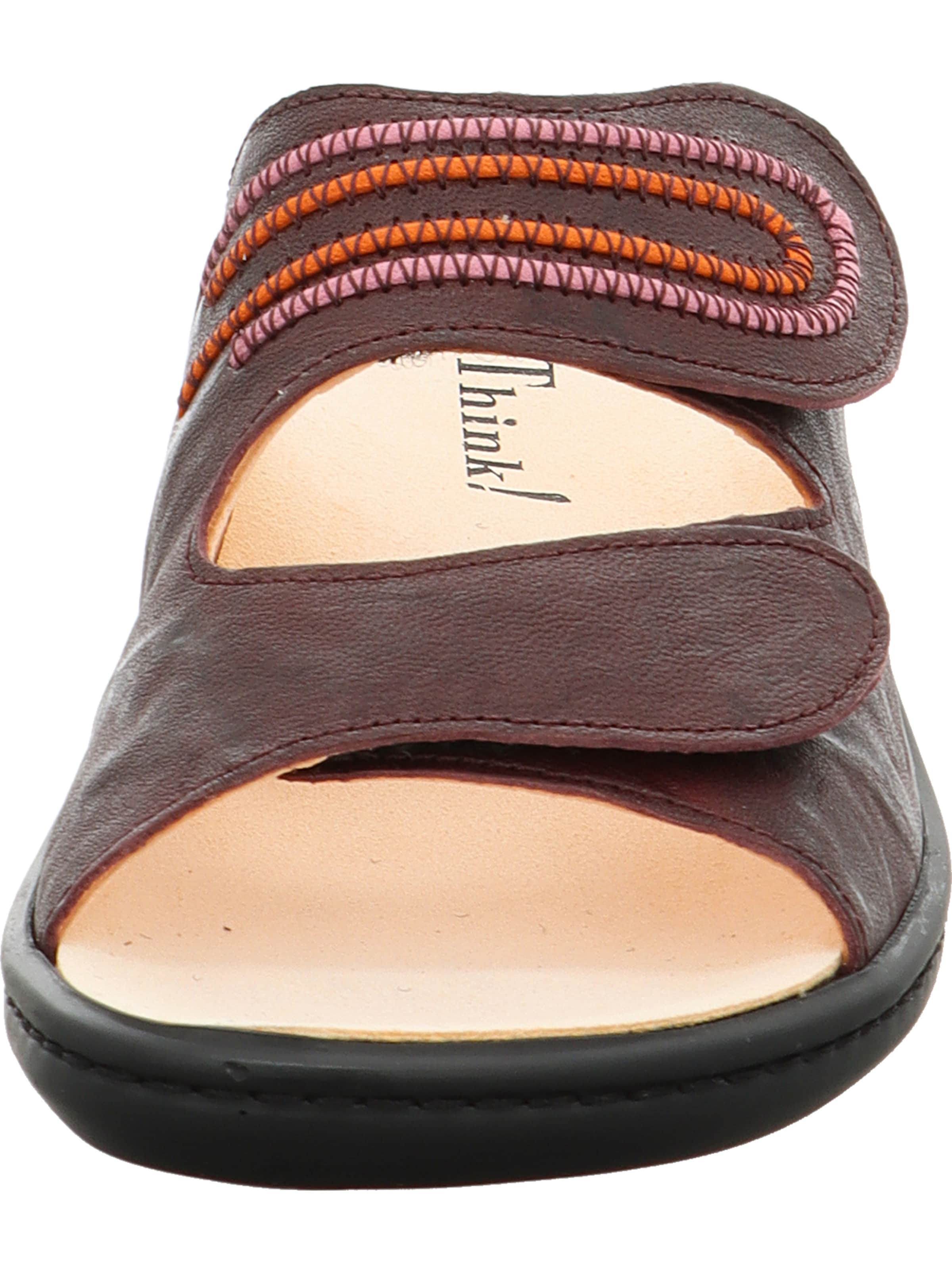 THINK! Pantolette 'CAMILLA' in Braun