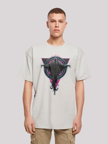 T-Shirt 'Harry Potter Neon Dementors' F4NT4STIC en gris : devant